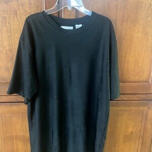 Men’s Short Sleeve Tee.  Black Size XL